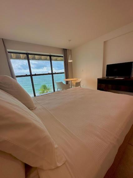 Flat Luxo Frente Mar Hotel Ritz Suites Maceió Extérieur photo